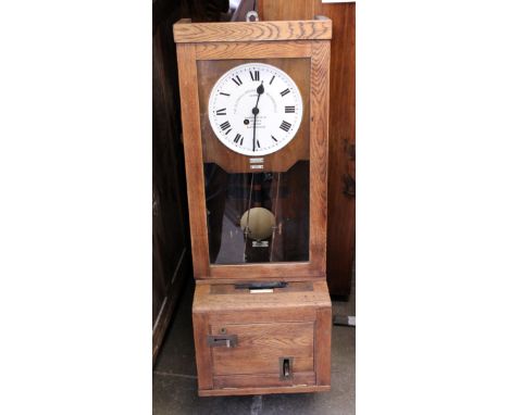 A Gledhill-Brook time recorder. H115cm