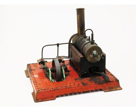 A Mamod stationary steam engine