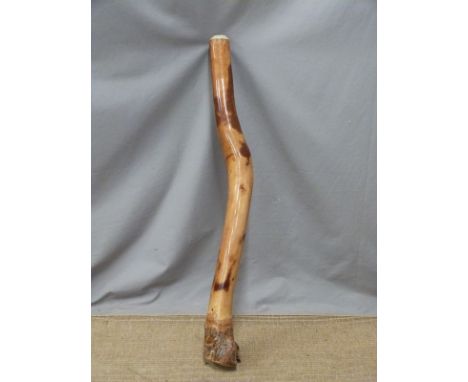 Wooden didgeridoo, length 112cm