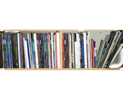 Ninety wristwatch and pocket watch auction catalogues, books, sales booklets and similar including Christies, Sotheby's Antiq
