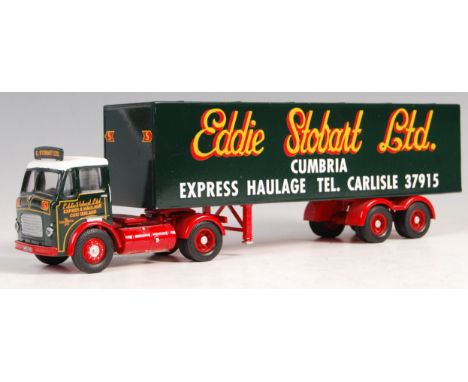 A rare original Corgi made pre-production / prototype ' Code 3 ' Eddie Stobart diecast haulage model. Being a Leyland Beaver 