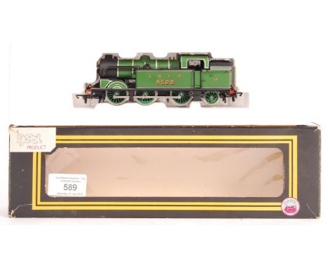 An original Dapol made 00 gauge model railway train set locomotive No D53 0-6-2 LNER green 9522 train engine complete in orig