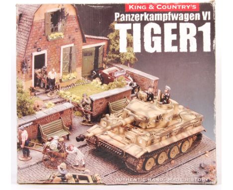 A rare highly detailed King &amp; Country made large scale (1:30) WWII Second World War German ' Panzerkampfwagen VI Tiger 1 