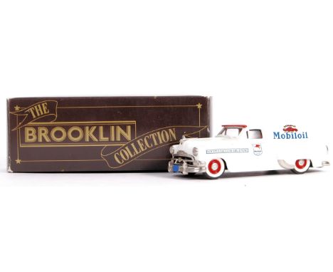 An original Brooklin Models made The Brooklin Collection 1/43 scale diecast model No. 31a 1953 Pontiac Sedan Secony / Socony 