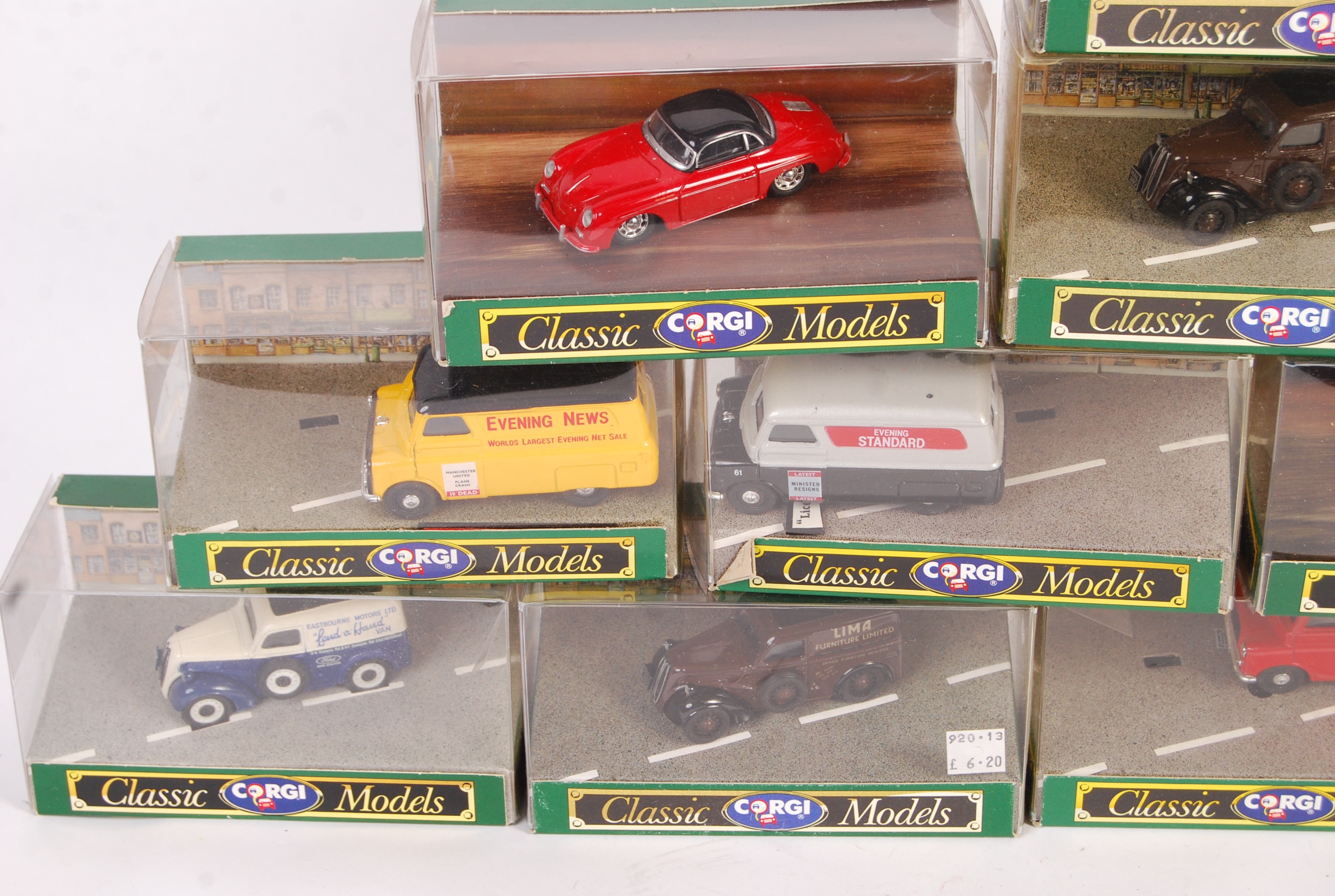 A collection of 13x Toys made Classic Models diecast comprising D981 Evening News, The Sta