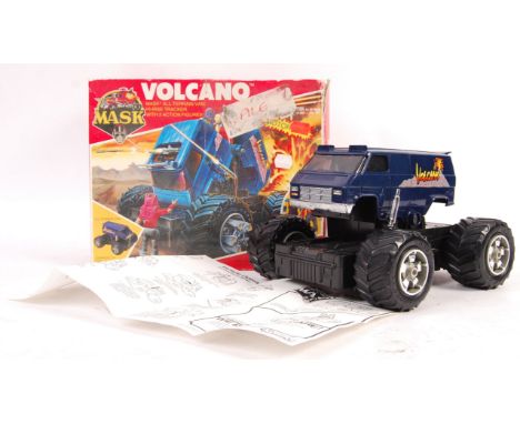 An original vintage 1980's Kenner made MASK action figure playset 'Volcano' Mask All Terrain Van Hi-Rise Tracker With 2 Actio