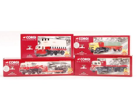 A collection of x4 Corgi Classics ' British Rail ' boxed diecast model sets. All appearing mint and complete, within the orig