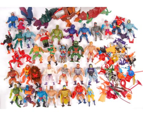 A good large collection of assorted original vintage Mattel made Master Of The Universe MOTU action figures. All unboxed, to 