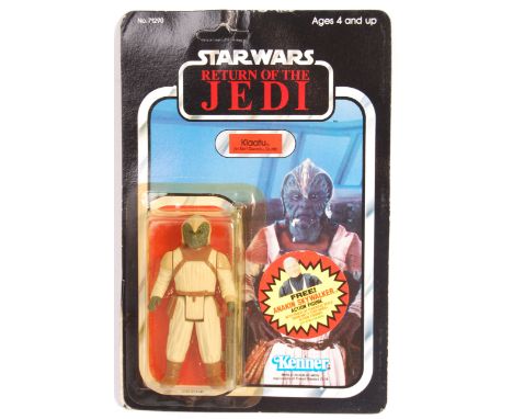 An original vintage Kenner made Star Wars MOC carded action figure ' Klaatu - In Skiff Guard Outfit '. Original 79 back Retur