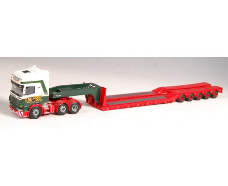 A rare original Corgi made pre-production / prototype ' Code 3 ' Eddie Stobart diecast haulage model. Being a Scania Class L 