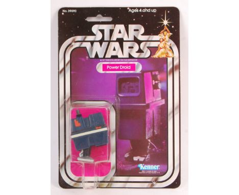 A rare ex-shop stock condition vintage Kenner made Star Wars carded MOC action figure ' Power Droid '. 20 back ( 20A ). Incre