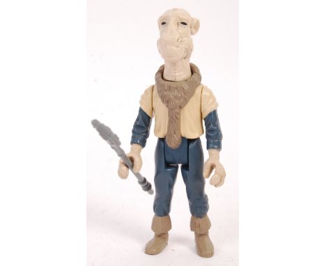 A rare original vintage Kenner / Palitoy made Star Wars ' Last 17 ' action figure ' Yak Face '. Unboxed, but complete with st