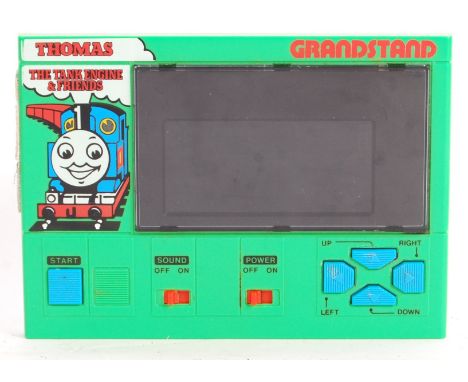 A rare original vintage 1980's Grandstand made Thomas The Tank Engine electronic handheld game / game console. Complete with 