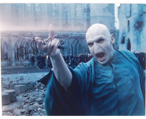 Ralph Fiennes - English Actor &amp; Director - incredible 14x11" full colour photograph of Fiennes as Lord Voldemort in the H