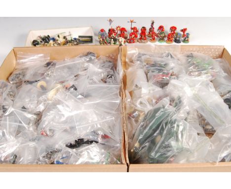 Warhammer - a large collection of vintage Games Workshop metal Warhammer war gaming figures. Most painted, generally to a goo