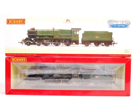 A Hornby boxed 00 Gauge model railway train set locomotive engine No. R3384TTS Late BR King Class King George I 6006 4-6-0 Di