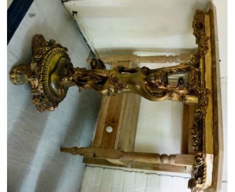 A 1920s waxed pine washstand, the galleried top having a bowl aperture, over a box drawer undershelf, raised on turned feet  