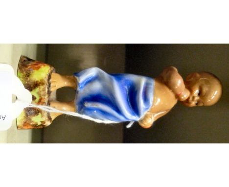 A F.G Doughty, Royal Worcester china model 'Burman'  3068  5''h       OS1
