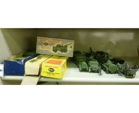Diecast model vehicles: to include a Dinky No.661 recovery tractor  boxed       OS2