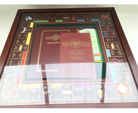 A Franklin Mint Monopoly Board. Limited Edition.