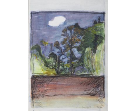 Brian Bourke&nbsp;HRHA (b.1936)Spring (19)'68Mixed media on paper, 49 x 35cm (19¼ x 13¾"Signed and inscribed with title