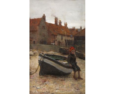 Walter Frederick Osborne RHA (1859  - 1903)A Sea Urchin (1886)Oil on board, 22 x 13cm (9 x 5½")Signed and dated 1886Exhibited