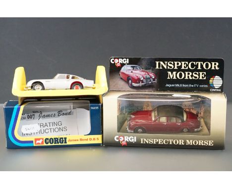 Boxed Corgi 96655 James Bond DB5 diecast model complete with 2 x ejector figures and secret instructions plus a boxed Corgi I