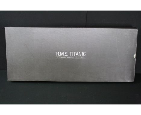 Boxed Academy Hobbies 14202 RMS Titanic Centenary Anniversary Edition plastic model kit, unbuilt, complete and excellent 
