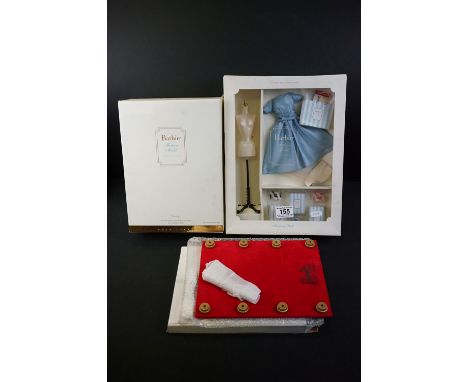 Boxed Mattel Barbie Fashion model Collection B3436 Vanity set plus a boxed 56119 Barbie Accessory Pack and boxed stand (3 ite