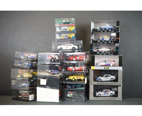 24 Boxed diecast models to include 3 x Onyx F1/Indycars Collection, 7 x Vitesse, 3 x Quartzo, 3 x Pauls Model Art, 2 x Merced