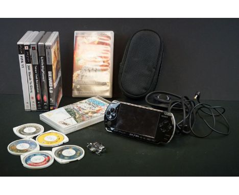 Retro Gaming - PlayStation Portable 2003 with 4GB San Disk, official charger, PSP Camera, 5 x cased games (Little BigPlanet, 
