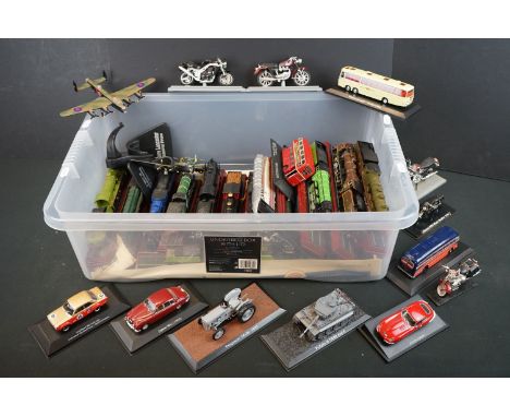 34 Diecast and plastic models to include 16 Atlas Editions locomotives (including Schools Class 220 SR, Battle of Britain Cla