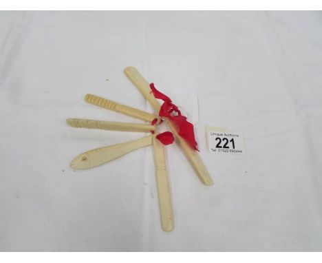 A set of unusual bone tools