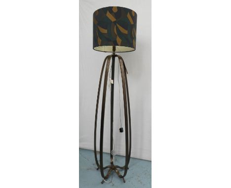 R V ASTLEY BRISA FLOOR LAMP, 160cm H, with shade. 