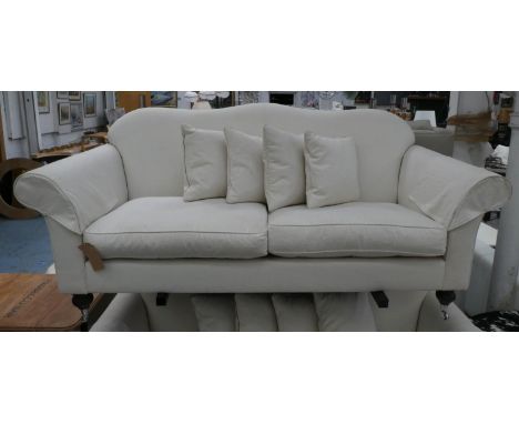 WESLEY BARREL SOFA, 195cm W. 