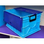 Flip Top Crate, Lid, & Handle Molds