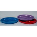 Round Divided Plate and Cover Molds