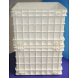Small Stackable Panel Crate Mold