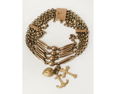 VINTAGE 9CT GOLD BRACELET