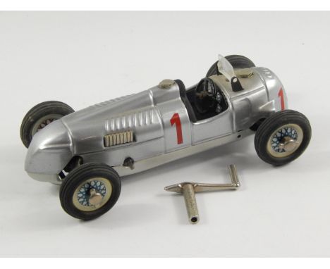 Modern Shuco Studio II Auto Union clockwork model car.
