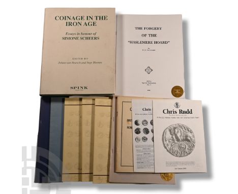 Celtic Coin Book Group [10]. 1963-2009 A.D. Comprising: Cunobelin, The Yearbook of the British Association of Numismatic Soci