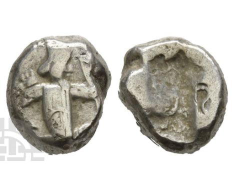 Persia. Achaemenid Empire, Time of Darius II to Artaxerxes II AR Siglos.. Circa 420-375 BC. Lydo-Milesian standard. Sardes or