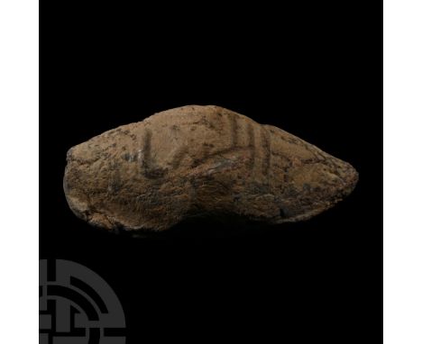 1st century B.C. Fusiform with reserved legend 'LXIII' (for LEGIO XIII = 13th Legion). Cf. D'Amato, R. and Sumner, G., Arms a