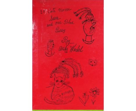 ° ° Warhol, Andy - 25 Cats Name Sam and One Blue Pussy (with) Holy Cats, by Andy Warhol's Mother (new edition), 2 vols. colou