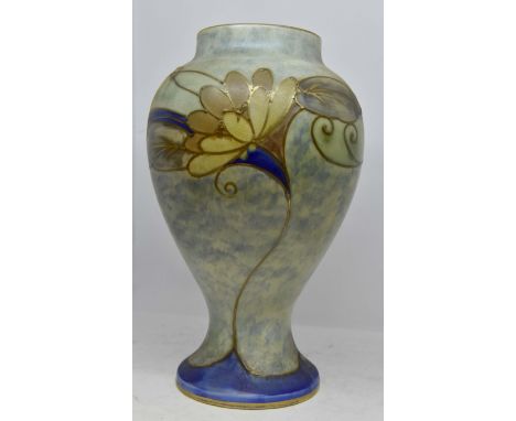 Beswick Lotus pattern vase, 11" high approx, Arras Number 3 on base