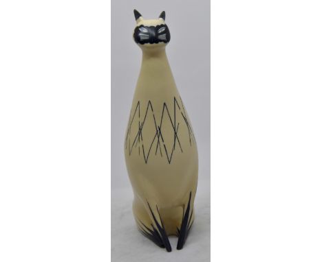 Beswick Cat - large version, model number 1412, 1956-62, Colin Melbourne seriesNo obvious signs of damage or restoration. Bla