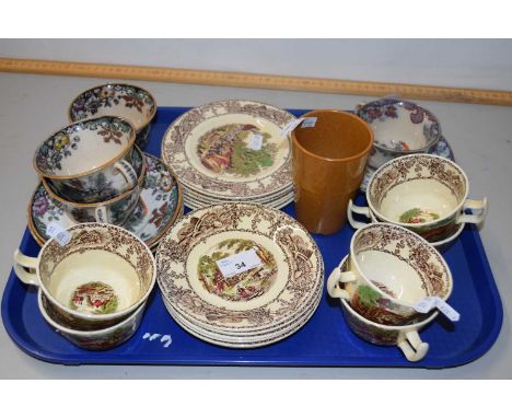 Quantity of Wilkinson Rural Scenes tea wares and others