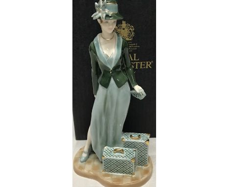 Royal Worcester figurine, Penelope. 250th Anniversary 1751-2001. Exclusively for the Royal Worcester Collectors Society 2001.