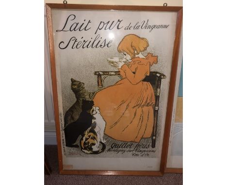 Lait pur de la vingeanne sterilise limited edition print.