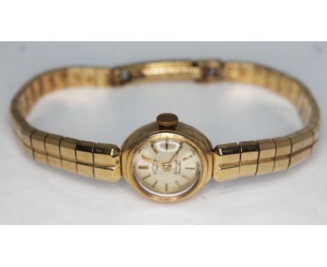 A 9ct gold Rotary wristwatch, gross wt. 17.5g.  